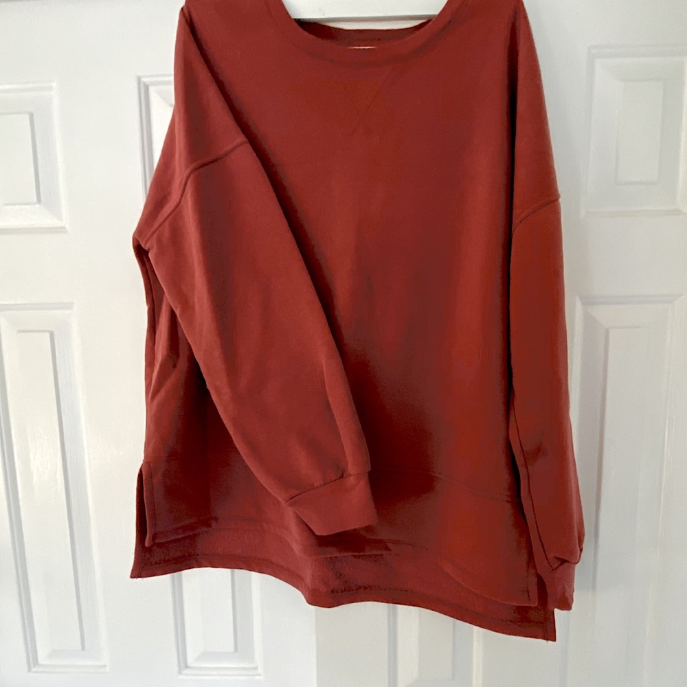 Burnt Orange Universal Threads Crew Neck